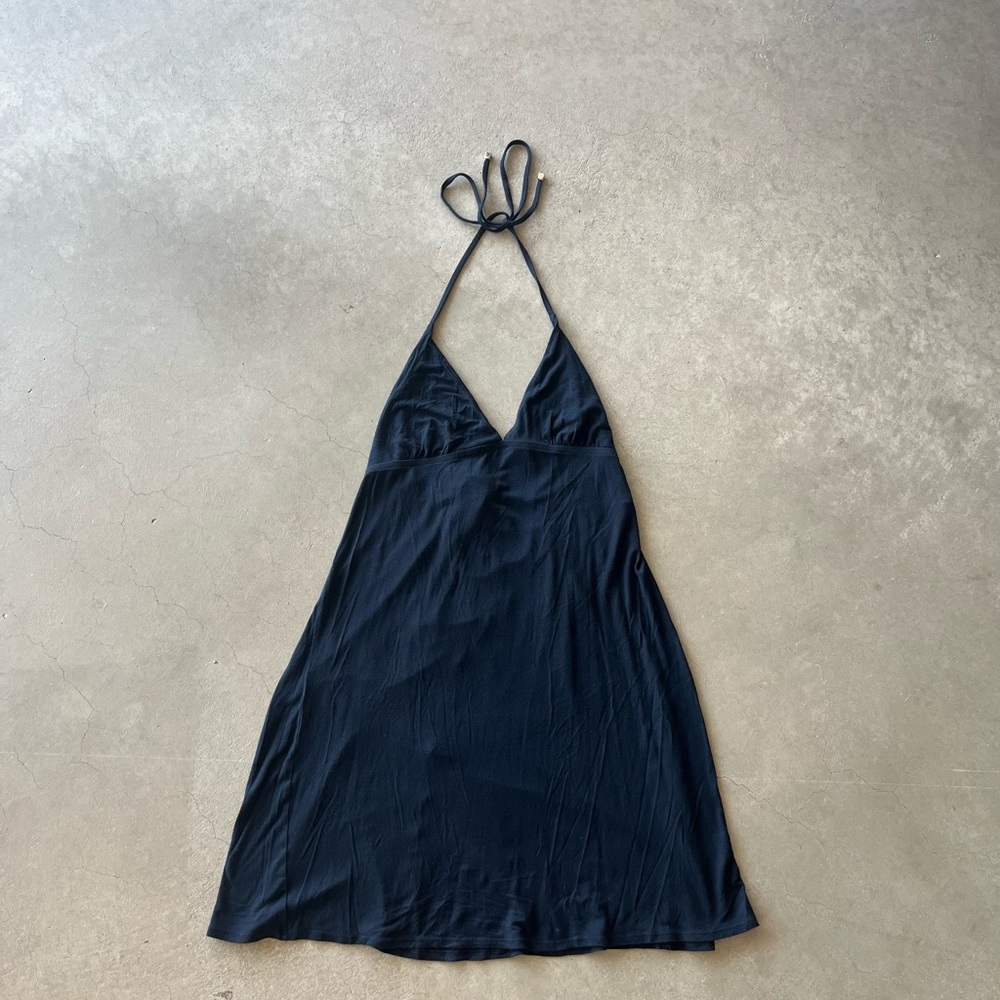 Halter Sun Dress Open Back